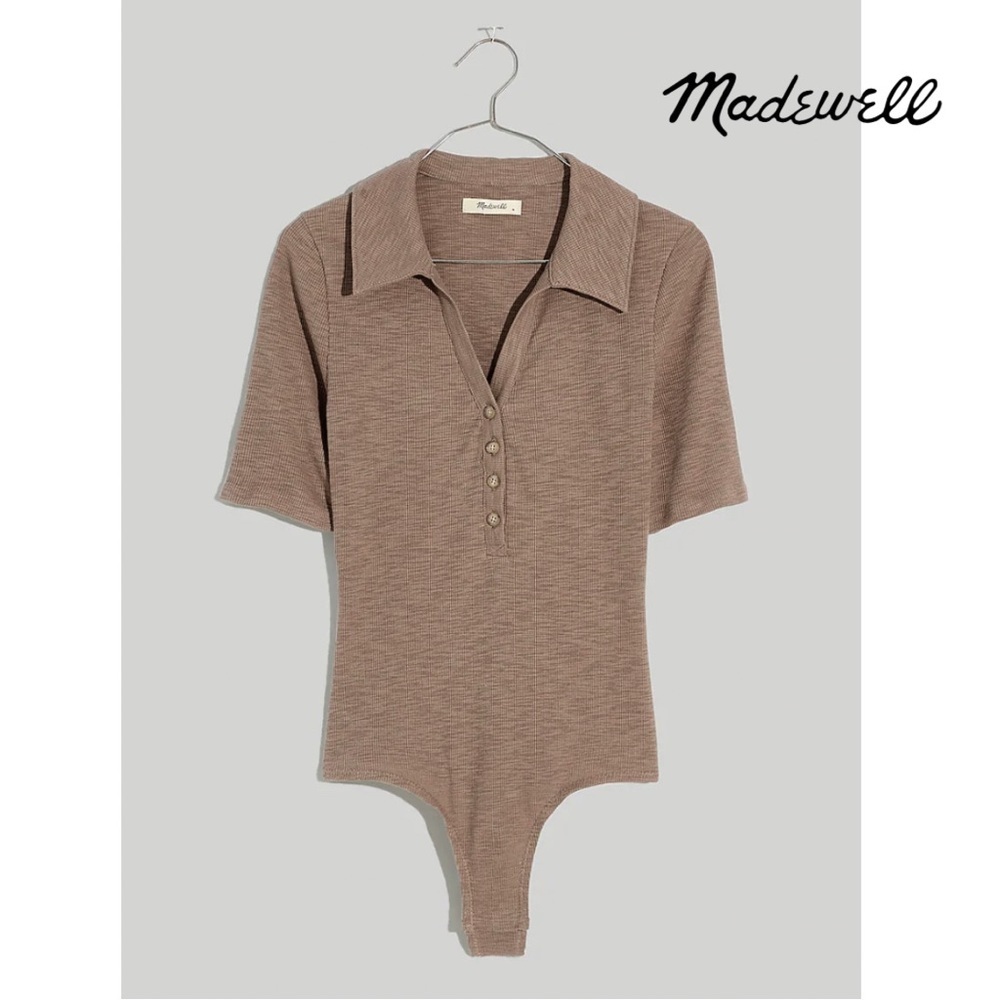 Madewell Brown Bodysuit